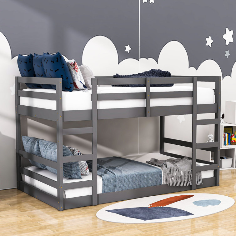 Alimi twin over cheap twin bunk bed